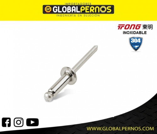 Remache Pop Inox 304